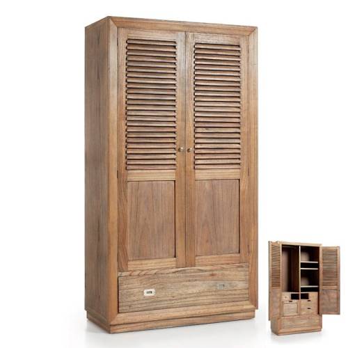 Armoire Penderie Bilbao Mindy Massif