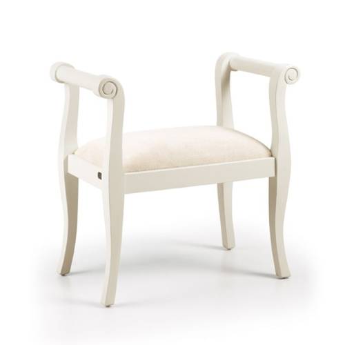 Banquette Blanche - Sydney Acajou - Classique chic