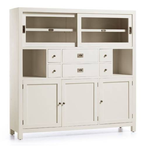 Buffet haut Sydney Acajou - Classique chic