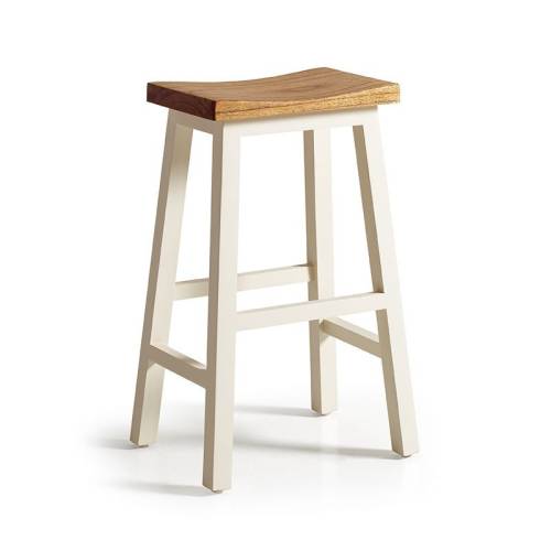 Tabouret de bar acajou - Sydney - Classique chic