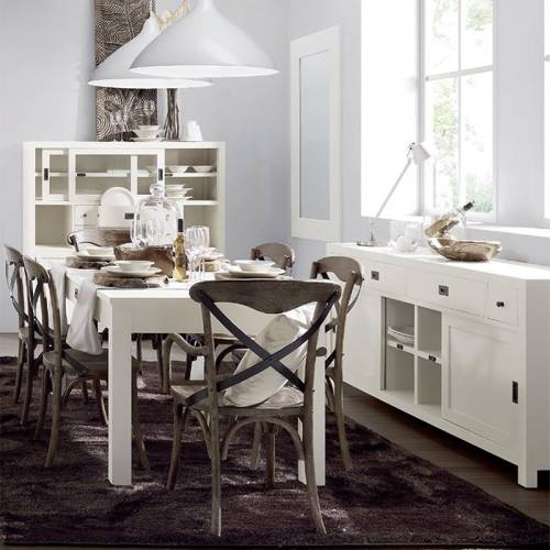 Tabouret de bar acajou - Sydney - Classique chic