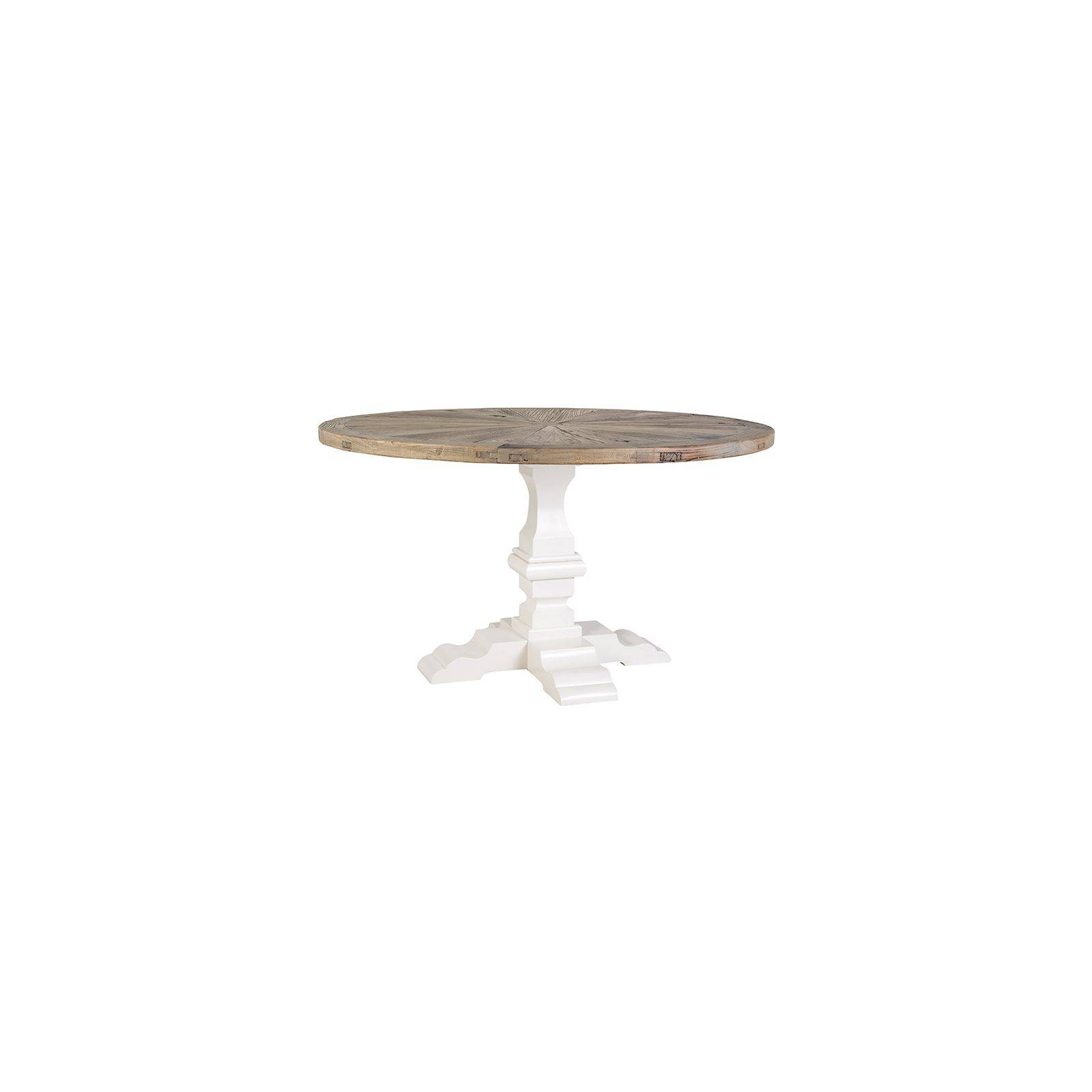 Table de salle ronde Victoria Pin Massif - Meuble bois massif