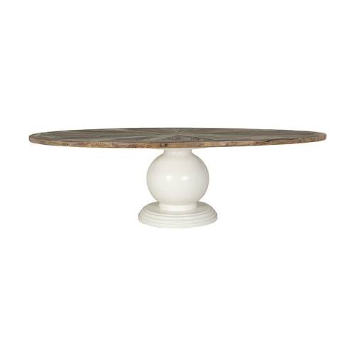 Table ovale Victoria Pin Massif - Meuble bois massif