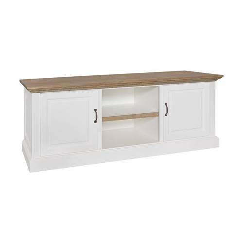 Meuble Tv Oakdale PM Victoria Pin Massif - Mobilier style classique