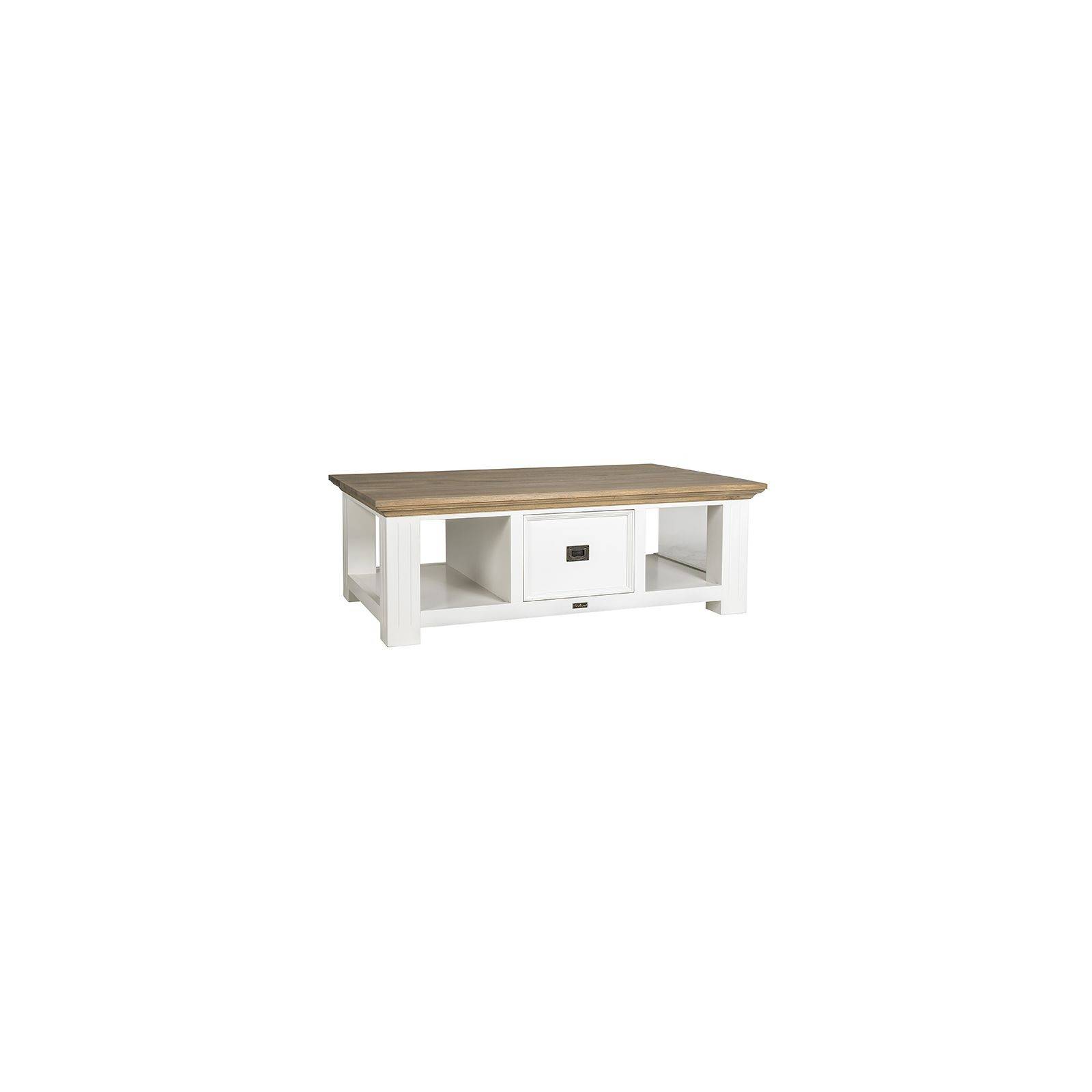 Table basse rectangulaire Oakdale Victoria Pin - Meuble style classique