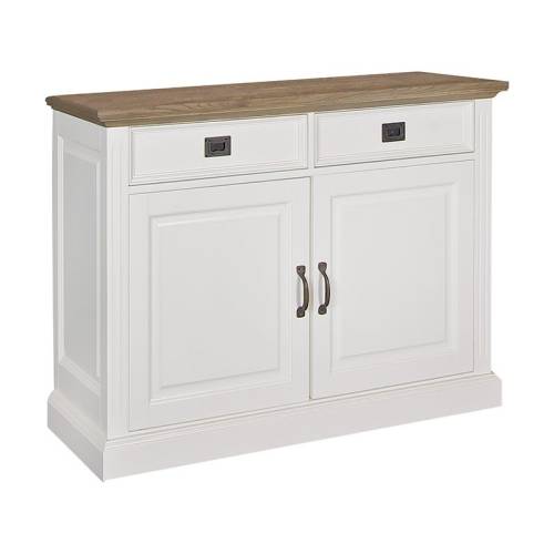 Petit bahut bois massif Victoria Pin - Classique chic