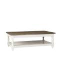 Table basse rectangulaire Bourges Victoria Pin - achat table basse