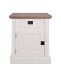 Chevet G Westwood Victoria Pin Massif - meuble chambre