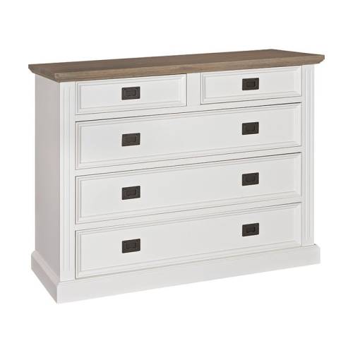 Commode bois massif Victoria Pin - Classique chic