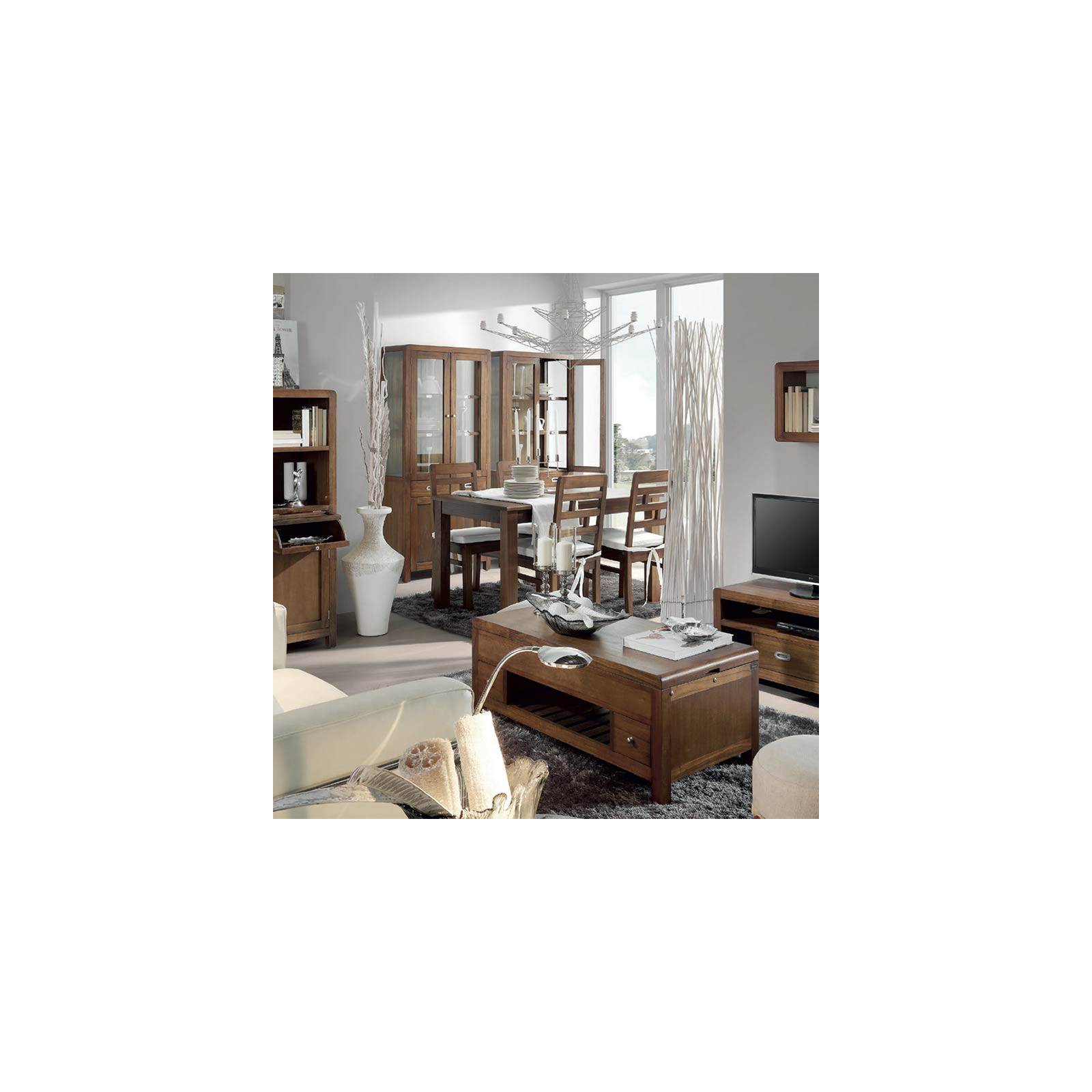 Étagère escalier gauche Rétro Mindi Massif - meuble style vintage