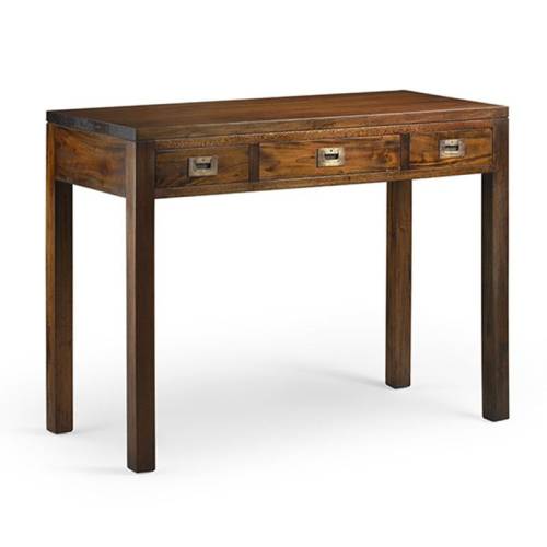 Bureau 3 tiroirs - Acajou Colonial - Exotique