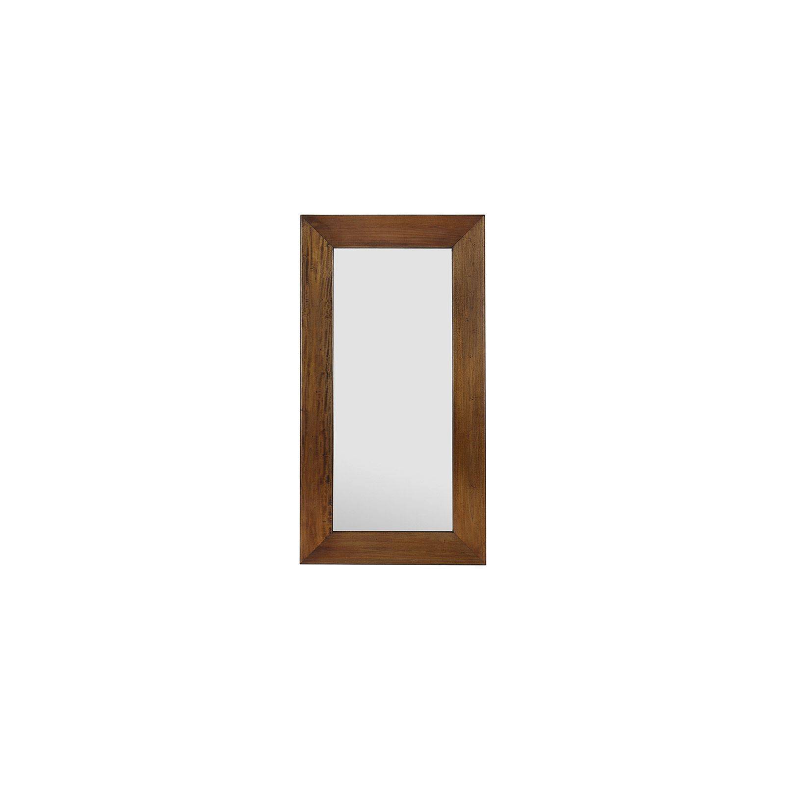 Miroir Rectangulaire Colonial Acajou Massif - meuble déco