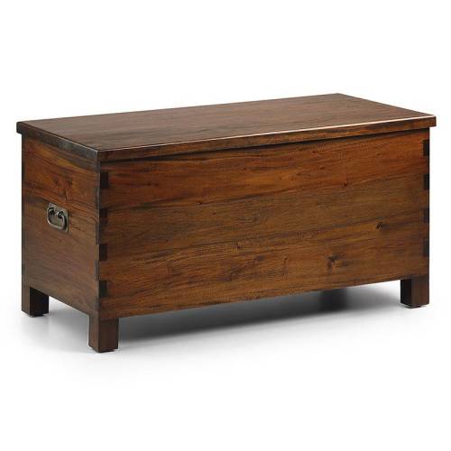 Coffre GM Colonial Acajou Massif - mobilier en bois massif