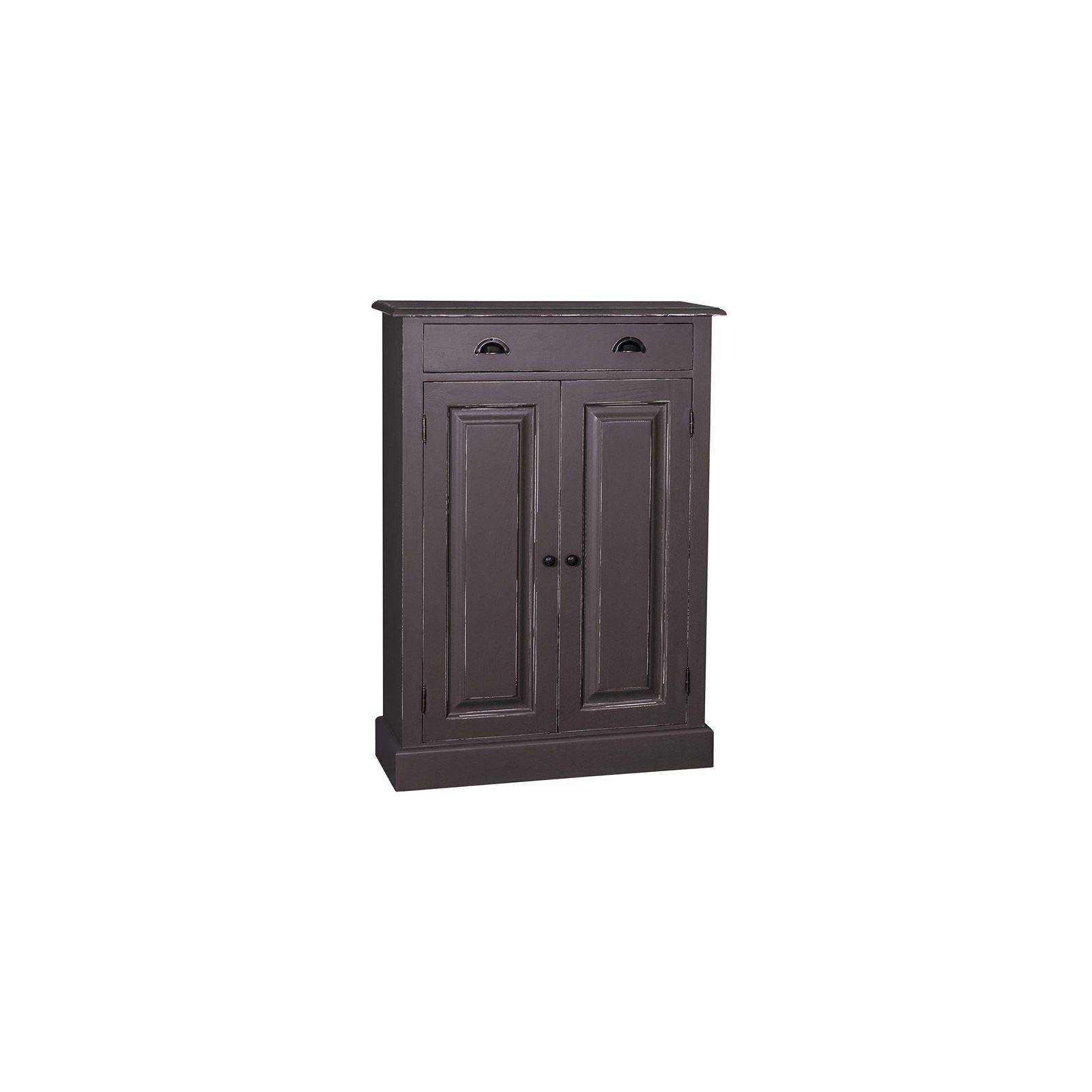 Meuble de rangement antiquaire Riviera en pin ou chêne massif : Ambiance classique chic pour ce meuble personnalisable 