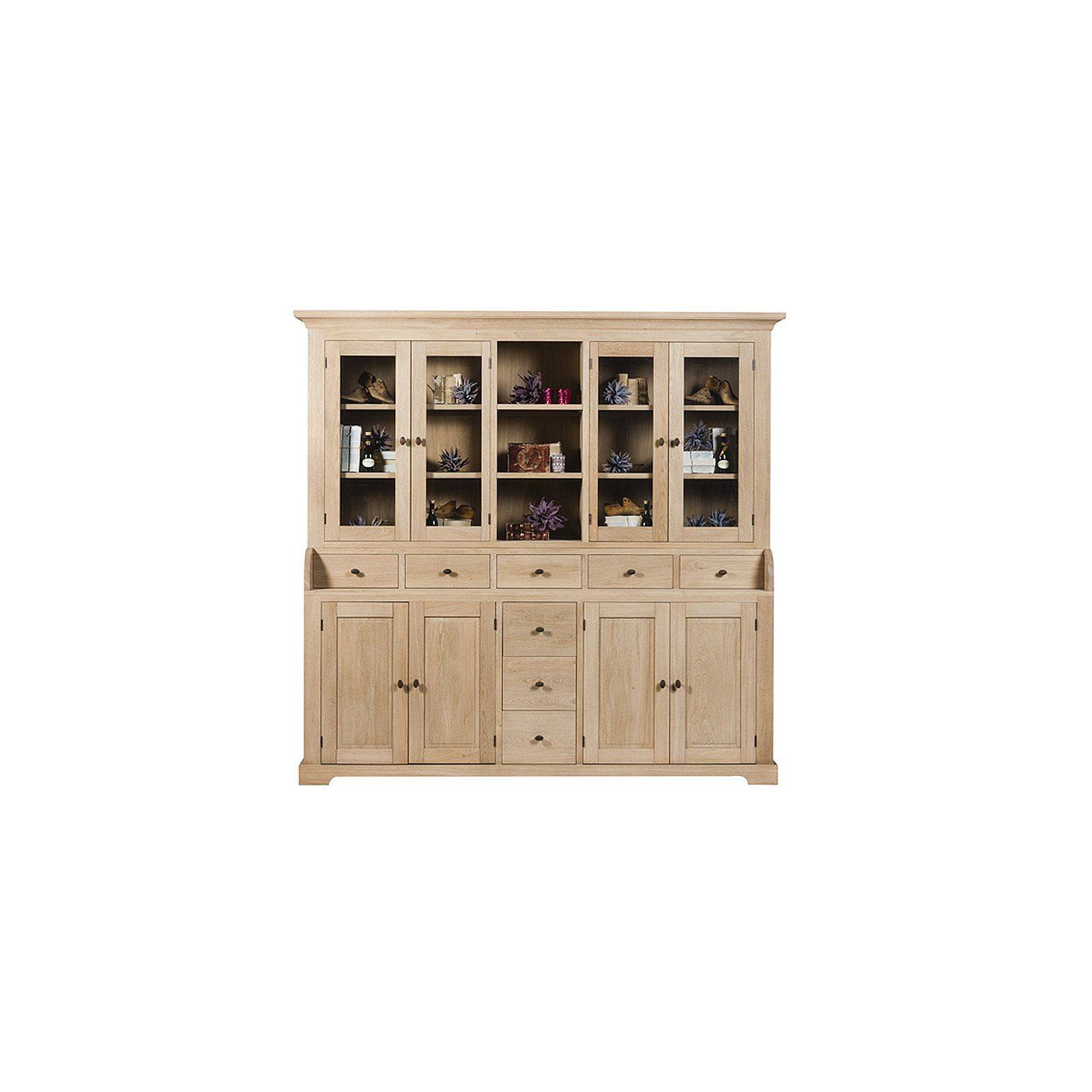 Salle A Manger Provencale Buffet Vaisselier Seville En Chene