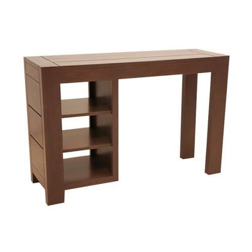 Bureau Design Bois Massif Moka - Contemporain