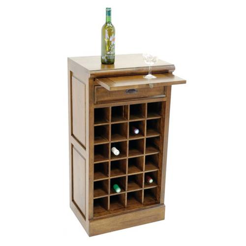 Range Bouteille Bois Massif Tradition - Classique chic