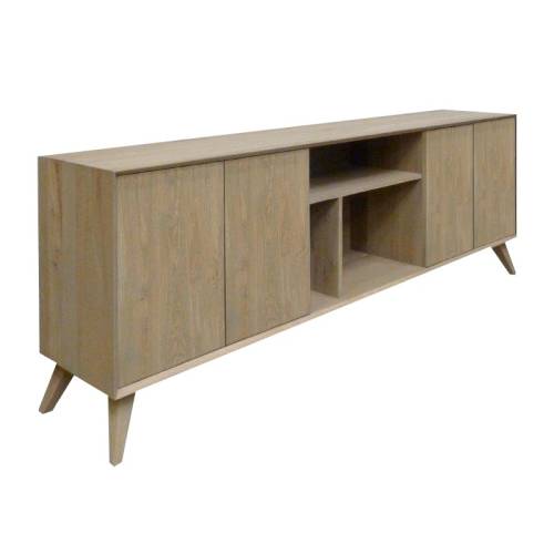 Grand Buffet Rétro | Frêne Scandinave  - Vintage