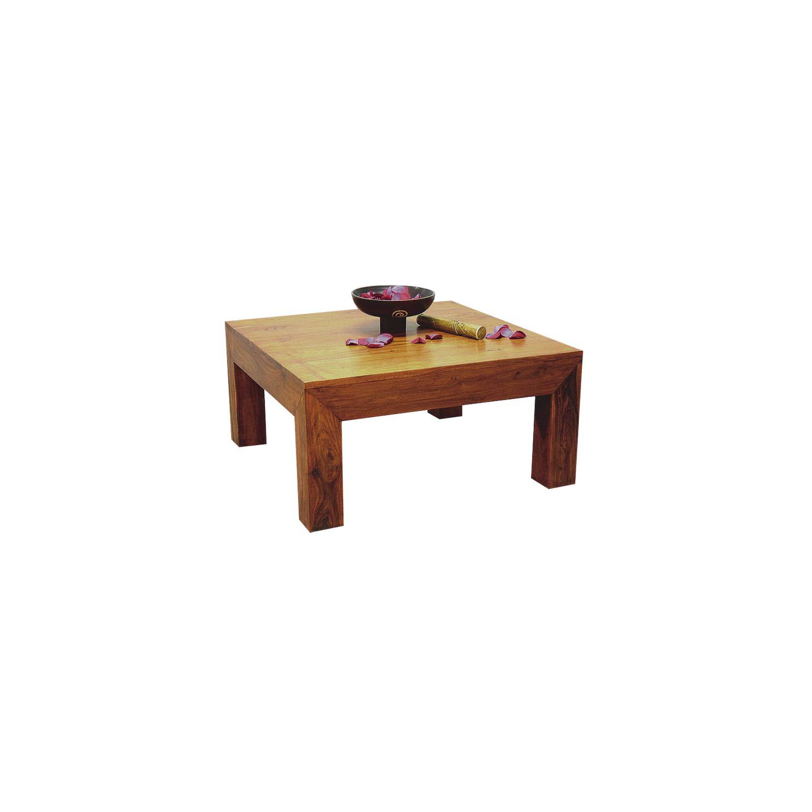 Table basse exotique Palissandre Zen 