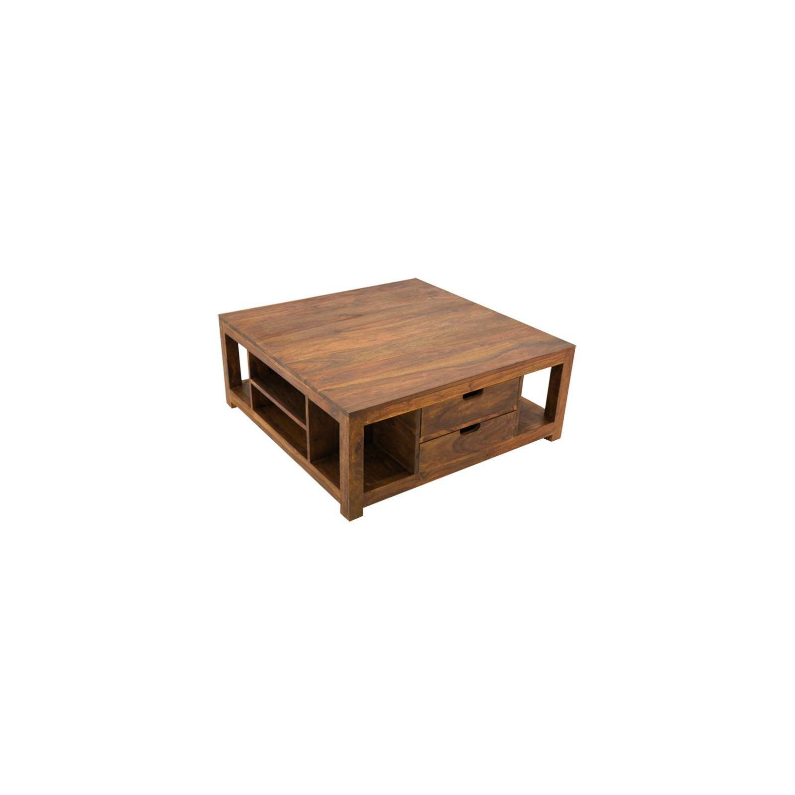 Table basse carrée au style Art Déco 