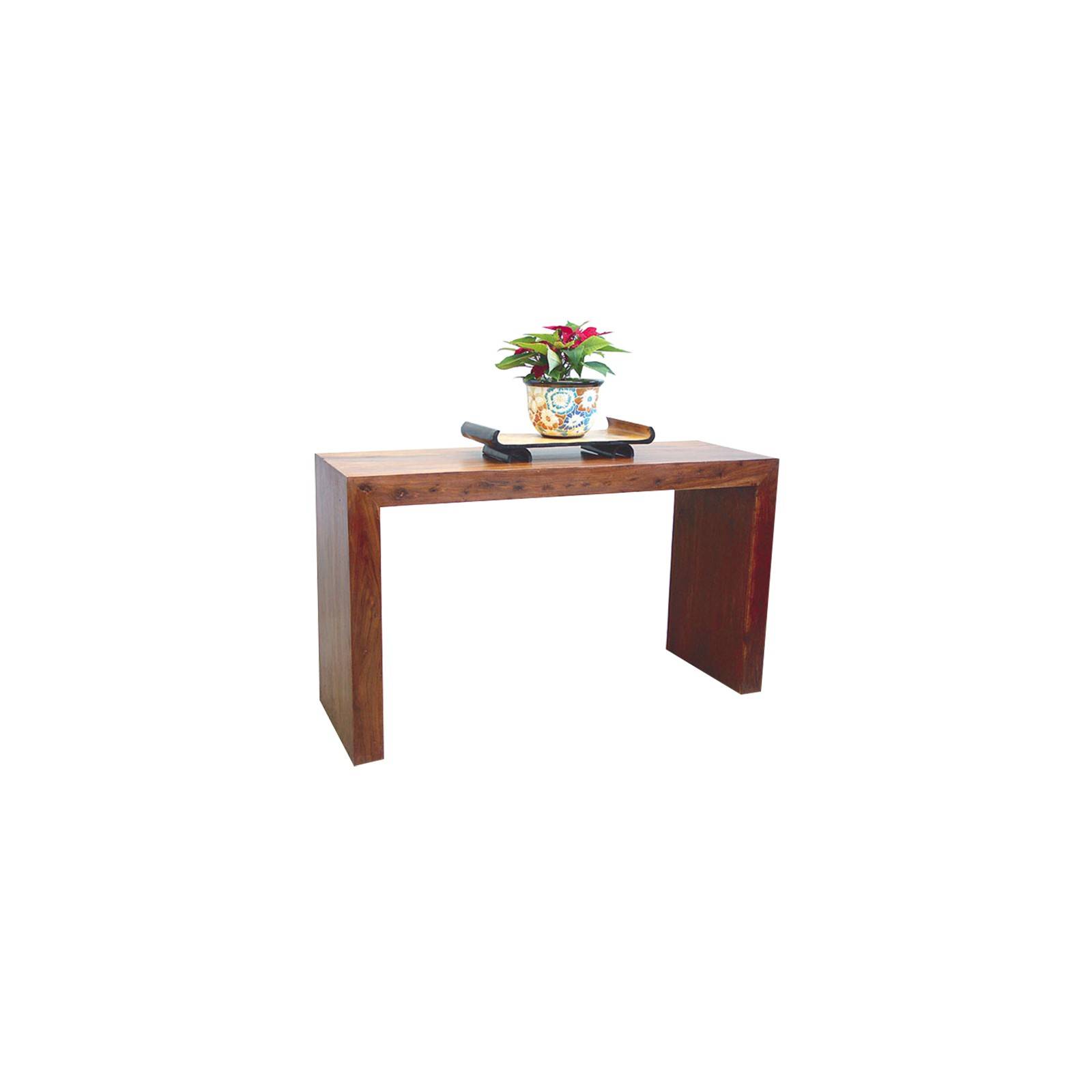 Console en bois massif Palissandre Zen 