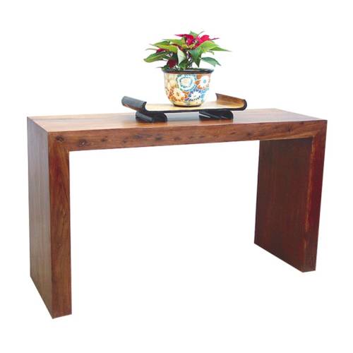 Console en bois massif Palissandre Zen 