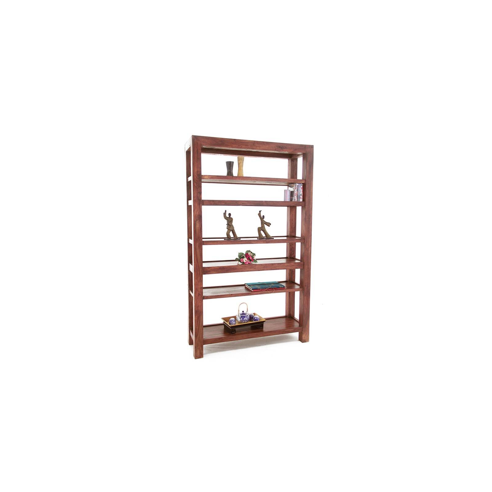 Étagère au style exotique. Meuble en palissandre Zen