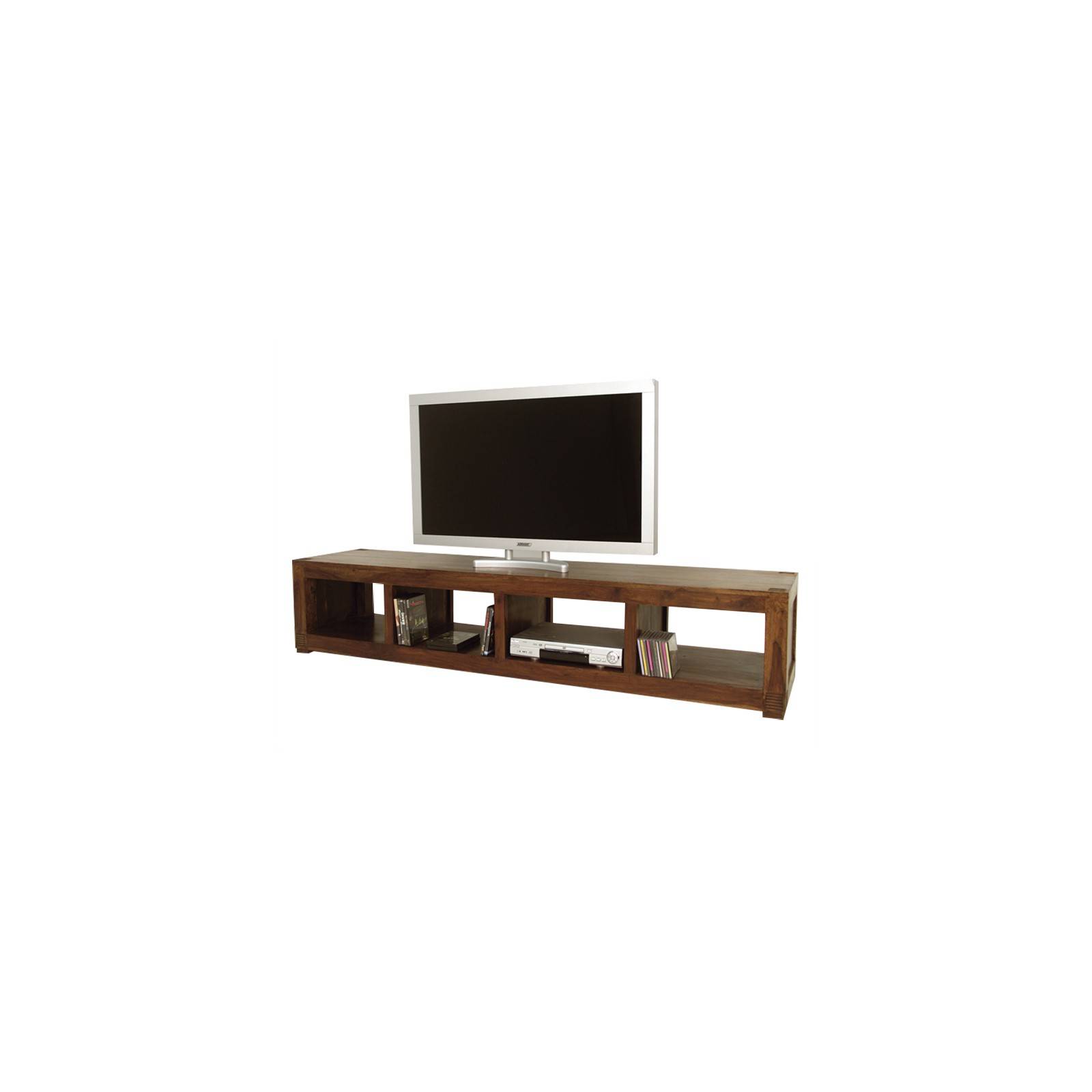Meuble Tv au style africain. Déco en palissandre Primitif