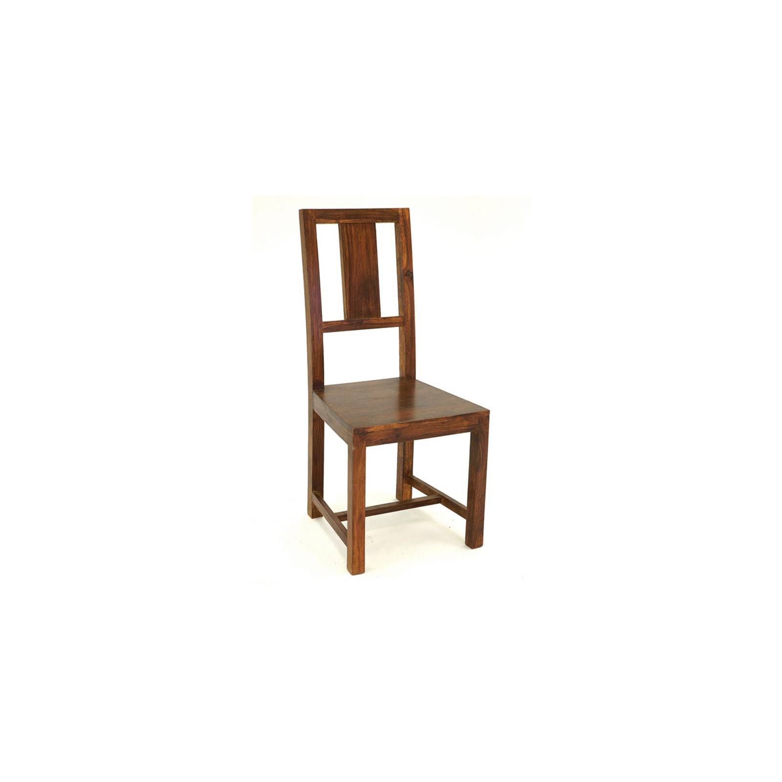 Chaise au style africain Sikasso. Meuble en bois exotique