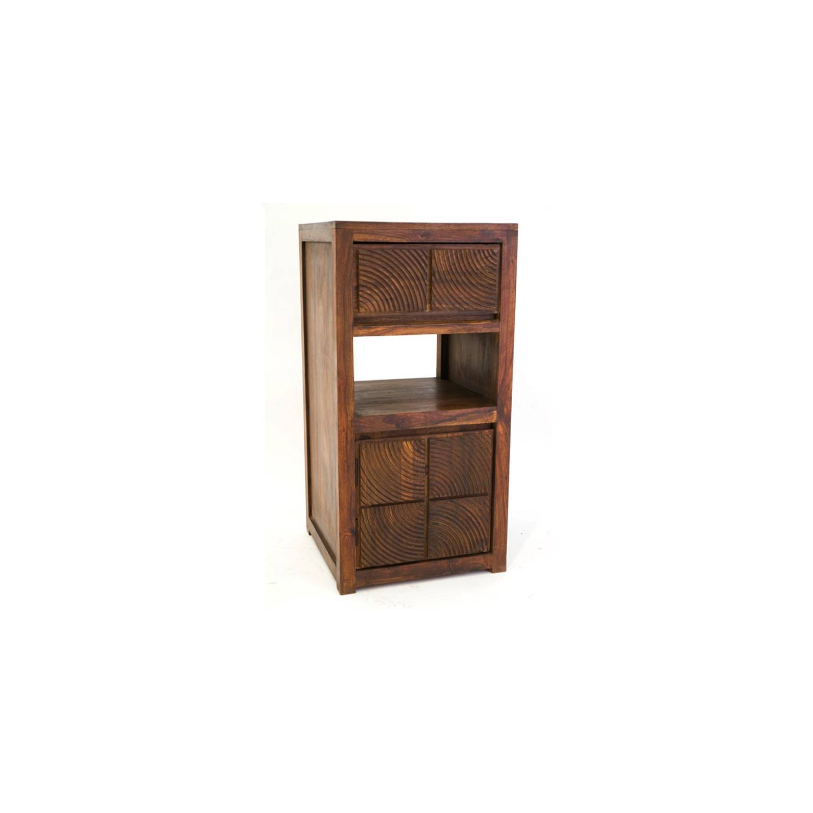 Meuble de rangement à l'esprit africain Sikasso