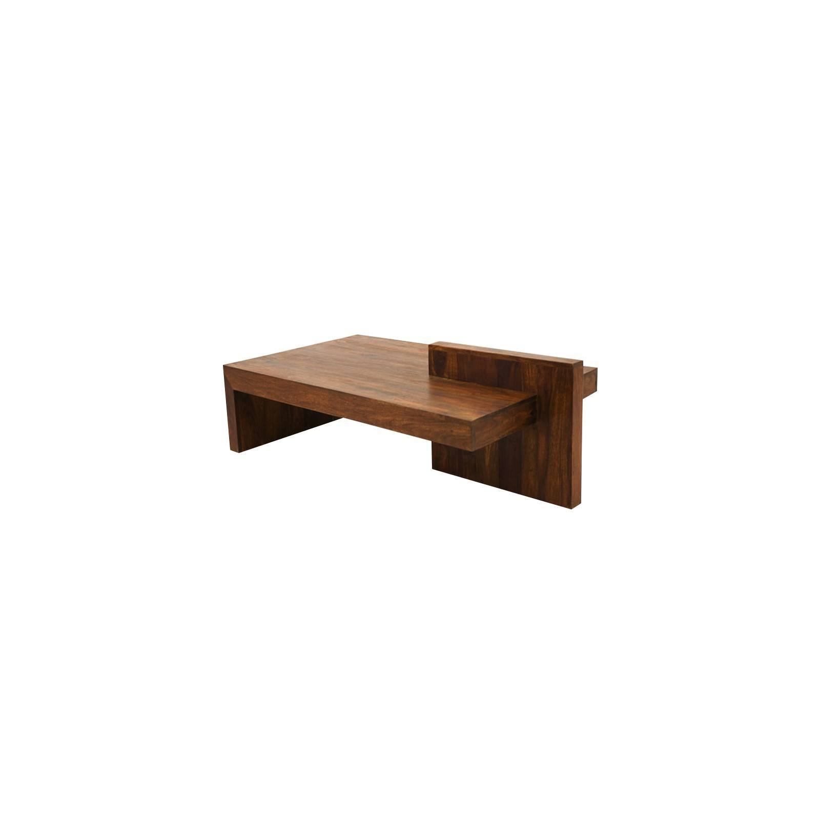 Table basse design rectangulaire Zen palissandre