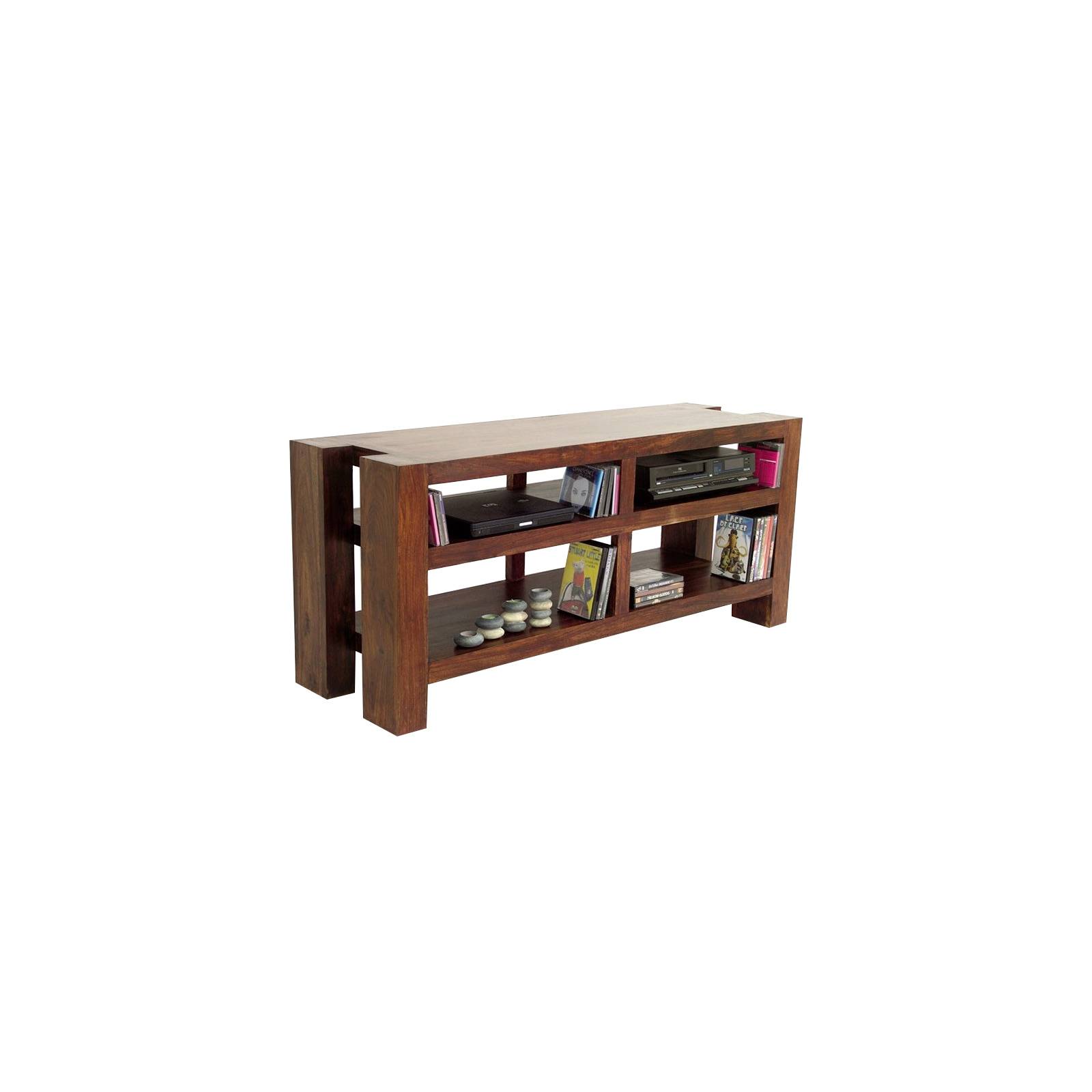 Meuble Tv Niches Palissandre Zen - meubles bois exotique