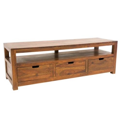 Meuble Tv GM Art Deco Palissandre - meubles en bois exotique