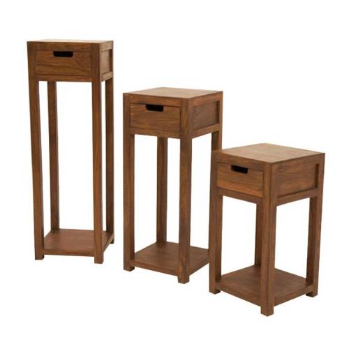 Sellette 3/S Art Déco Palissandre - meubles en bois exotique