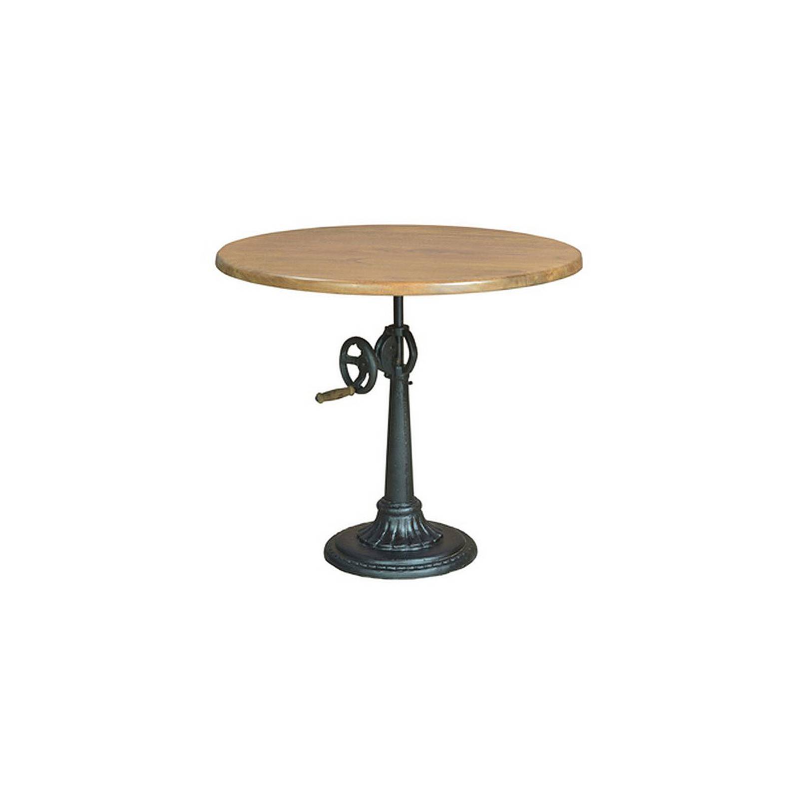 Table ronde au style bistrot Fabric 