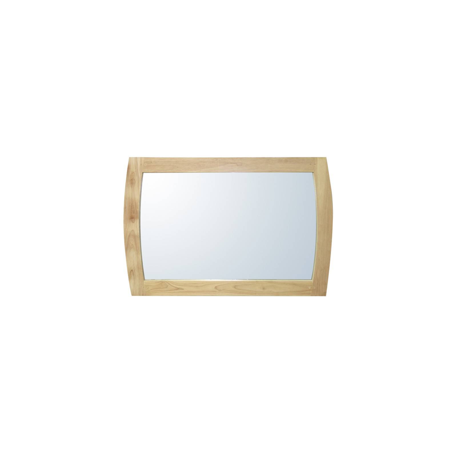 Miroir Océania en hévéa massif