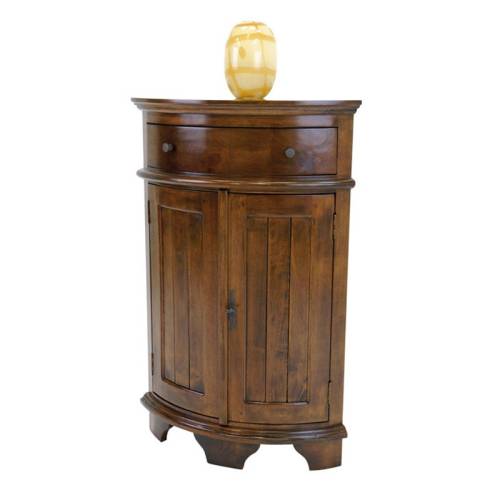 Petit Meuble D'angle Bois Massif Tradition - Classique chic
