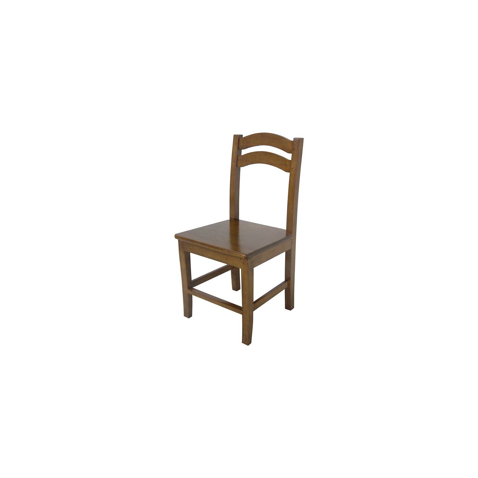 Chaise en bois massif et au style traditionnel 