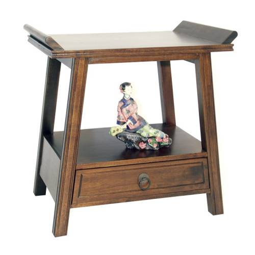Chevet Design Bois Massif Chine - Exotique