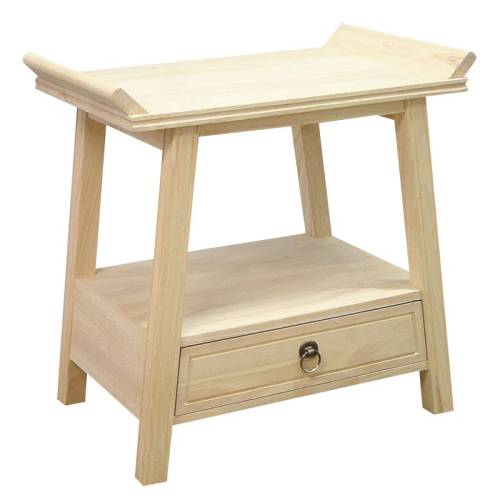 Chevet Design Bois Massif Chine - Exotique
