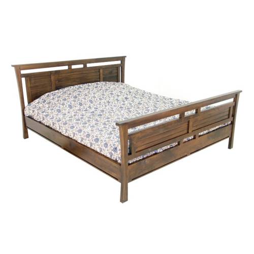 Lit Cosy Vintage Bois Massif Chine - Exotique