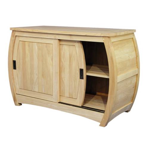 Buffet Bas Bois Massif Panama - Exotique