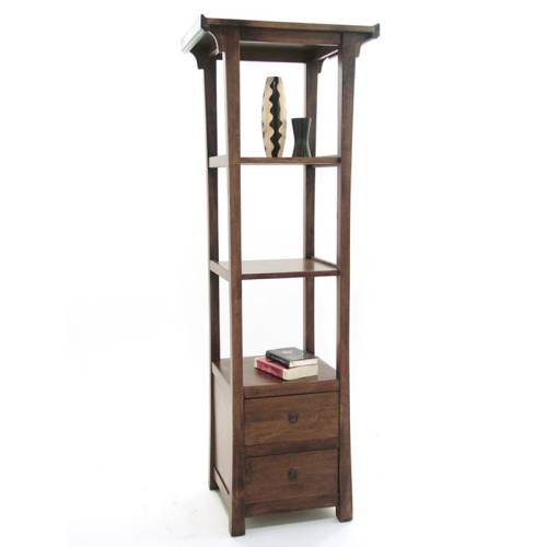 Meuble Colonne Salon Bois Massif Chine - Exotique