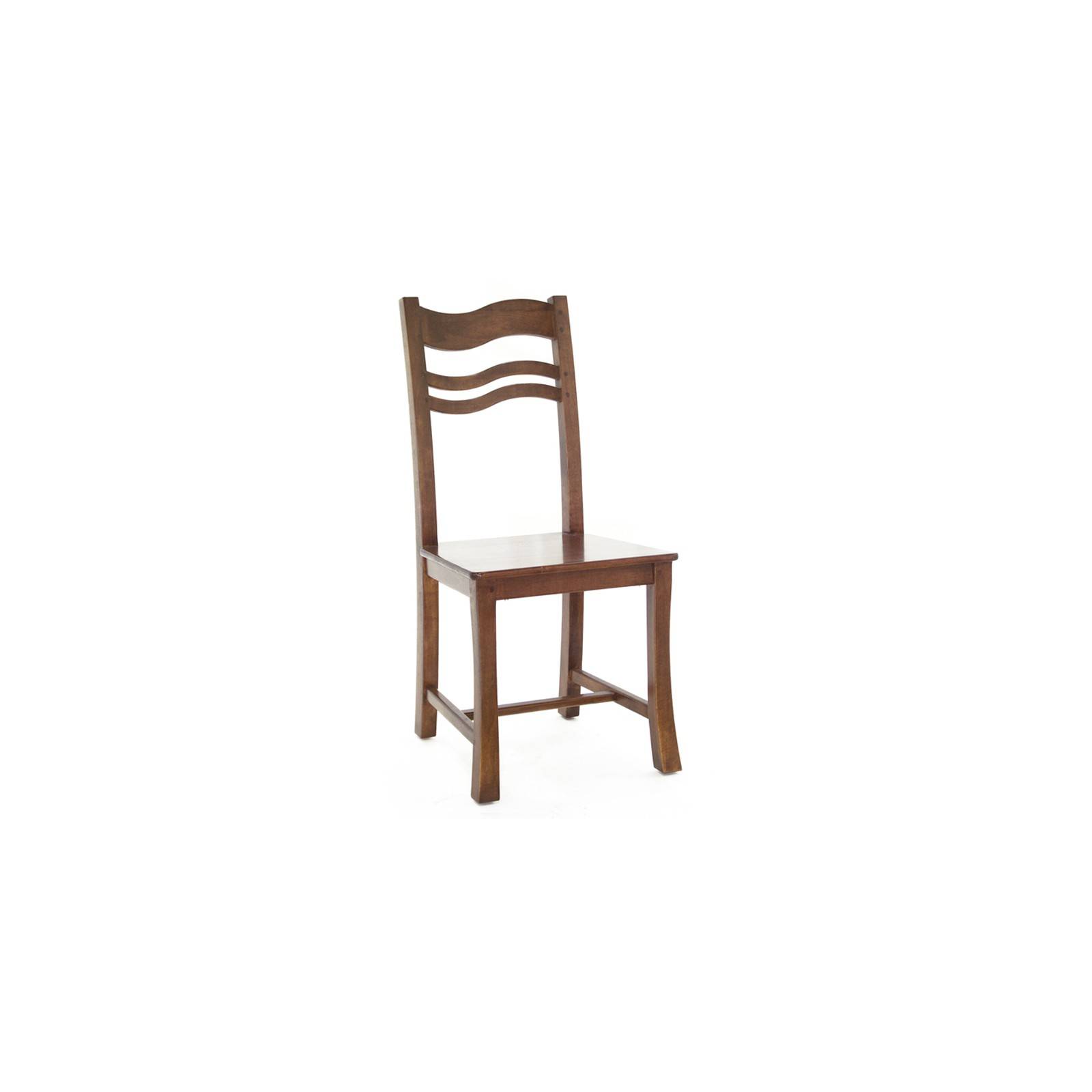 Chaise en bois exotique au style asiatique