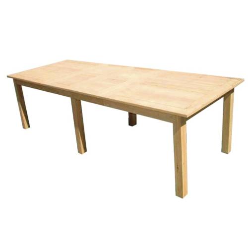 Table de Salle à Rallonges Bois Massif Tradition - Classique chic