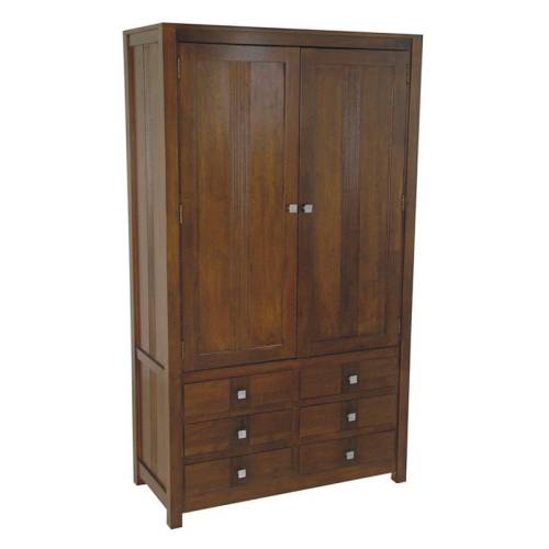 Armoire en Bois Massif Siguiri - Exotique
