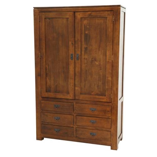 Armoire en Bois Massif Oméga - Contemporain