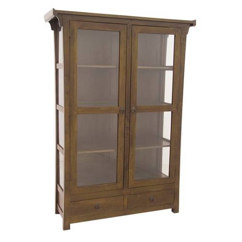 Vitrine Bois Massif Chine - Exotique
