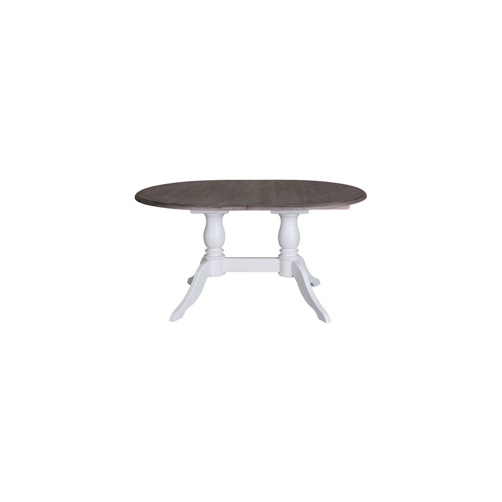 Table de repas double pied ovale Riviera - Mobilier de séjour tendance charme