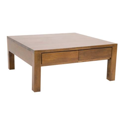 Table Basse a Tiroirs Bois Massif Fjord - Contemporain